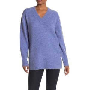 Magaschoni Alpaca Wool blend v-neck sweater